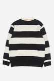 Odisha rugby collar wool knit sweatshirt