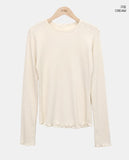 Uel Wavy Fine Ribbed Knit