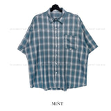 Tring check short sleeve shirt