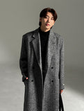 Grace Herringbone Wool Coat