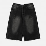 Ruda Damage Bermuda Denim Pants