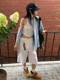 HALTER CROP SLEEVELESS