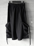 Cotton Cargo Bermuda Pants