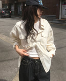 [MADE] Hob Loose Fit Pocket Cotton Shirt