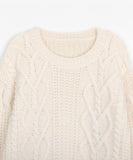 Madele Cable Round Knit