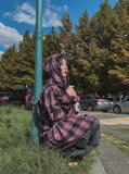 Lenni Check Over Hooded Shirt