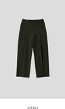 Rude wide pin tuck slacks