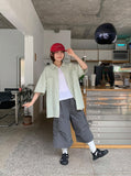 [unisex] Yuldi Banding Cargo Bermuda Pants