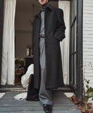 Benza Deep Pintuck Wide Slacks