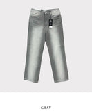 Lujin cat brush washed denim