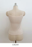 Revcell Ruffle Lace PuffBlouse (Sleeveless Set)