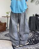 Beiner Wave Banded Denim Pants
