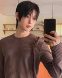 Elio Shoulder Lace-up Long Sleeve