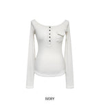 Rino Pocket Off-Shoulder Long Sleeve