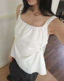 semble hole string sleeveless blouse