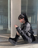 Banter black platform sneakers shoes