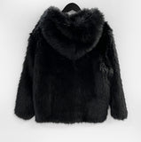 Riven Fur Hooded Jacket