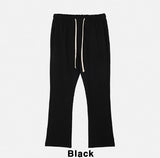Resin flare fit banding pants