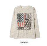 Frame Vintage Print Long Sleeve T-Shirt