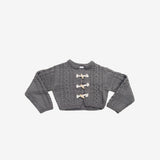 Mortian Cable Knit Cardigan