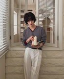 Howes One-Tuck Wide Slacks