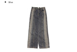 Shammy Brushed Washing Wide Denim Pants