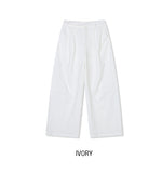 Wrap Snap Hidden Button Wide Slacks