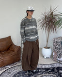 Veil Ethnic Knit Sweater