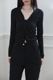 Double sleeveless cardigan set