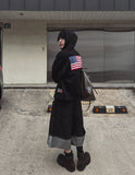 Flag Printing Hood Zip-Up