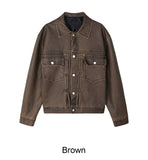Cardan Washing Leather Jacket