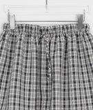 Benpu Banding Check Layered Mini Skirt