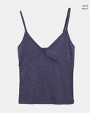 Rugen Incision Flower Sleeveless