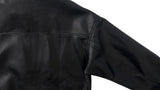 [MADE] Beer Pocket Boxy Leather Collar Jacket