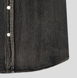 Warvid Muscle Fit Denim Shirt