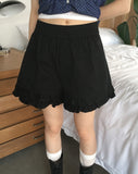 Haren Tiered Frill Banding Short Pants