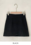 Rimel Wool Tulip Mini Skirt
