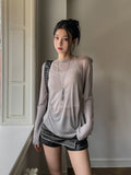 Alden double-belted leather shorts