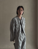 Tex Pigment Cropped Jacket