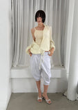 LIGHT SHIRRING JUMPER