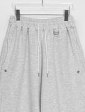 [unisex] Gineu Snap Button Bermuda Banding Pants