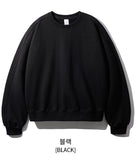 Share crop heavy brushed sweatshirt