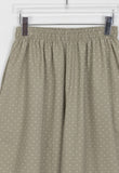 Muoi Banding Dot Crop Bermuda Cotton Pants