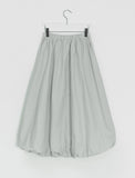 Deloin Pintuck Banding Balloon Long Skirt