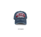 Patch dying ball cap