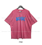 USA old printing pigment short sleeves