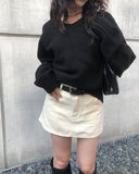 Fessy H-line Mini Skirt Pants