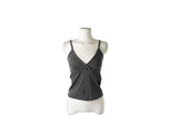 Boven Color Matching V Sleeveless T-Shirt Layered Set