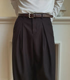 Mayrne Wool Pintuck Slacks