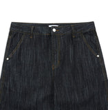 Suji Pin Semi-Flare Denim Pants